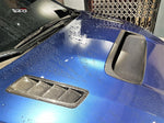 Road Rage RR-36 Vacuum Carbon Hood Vent Heat Extractor Set