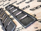 Road Rage RR-43 Vacuum Carbon Hood Vent Heat Extractor Set
