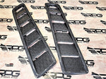 Road Rage RR-43 Vacuum Honeycomb Carbon Hood Vent Heat Extractor Set