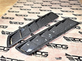 Road Rage RR-43 Vacuum Honeycomb Carbon Hood Vent Heat Extractor Set
