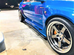 RS Vacuum Carbon Side Skirt Extension Set