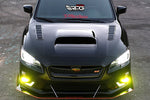 VA Road Rage RR-50 Vacuum Carbon Hood Vent Heat Extractor Set