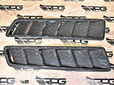 Road Rage RR-43 Vacuum Honeycomb Carbon Hood Vent Heat Extractor Set