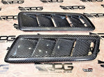 Road Rage RR-36 Vacuum Carbon Hood Vent Heat Extractor Set