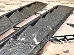 Road Rage RR-43 Vacuum Honeycomb Carbon Hood Vent Heat Extractor Set