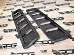 Road Rage RR-43 Vacuum Carbon Hood Vent Heat Extractor Set