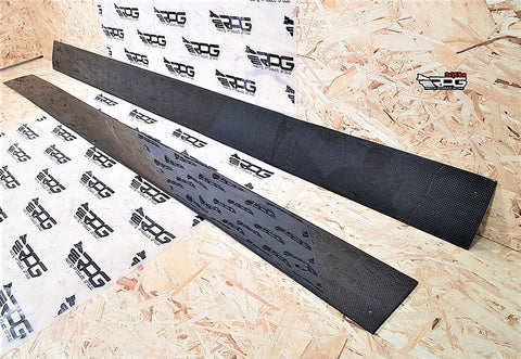 RS Vacuum Carbon Side Skirt Extension Set