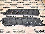 Road Rage RR-43 Vacuum Honeycomb Carbon Hood Vent Heat Extractor Set
