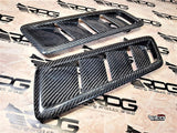 Road Rage RR-36 Vacuum Carbon Hood Vent Heat Extractor Set