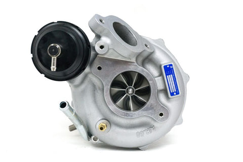 Forced Performance Blue XR Ball Bearing Turbo 58mm Cover w/ 10cm Hot side and Internal Wastegate 2015-2021 WRX