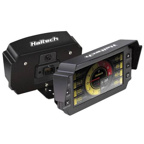 Haltech iC-7 Mounting Bracket with Integrated Visor (HT-060071)