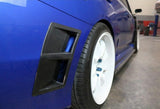 APR PERFORMANCE CARBON FIBER REAR BUMPER DUCTS FOR VA SUBARU WRX & STI