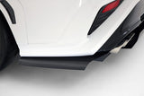 VARIS ARISING-1 CARBON FIBER SIDE SPLITTER FIN PAIR FOR VBH SUBARU WRX S4