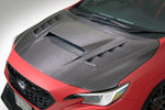 VARIS ARISING-1 CARBON+ FIBER COOLING BONNET FOR VBH SUBARU WRX S4