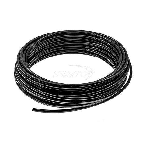 SMY PTFE MAX Stainless Steel Braided w/ Black PVC Coated Hoses 6an