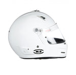 Bell M8 Racing Helmet-White Size 2X Extra Large