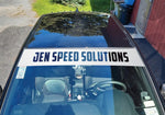 Jen Speed Solutions MEMBERSHIP BANNER v1 (Front Windshield Decals)