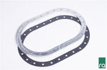 FUEL CELL WELD FLANGE, 6X10, 24-BOLT ALUMINUM