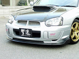 CS977FLK2F - CHARGE SPEED 2004-2005 SUBARU IMPREZA GD-B PEANUT EYE LATTER MODEL BOTTOMLINE TYPE-2 FRP FRONT LIP KIT