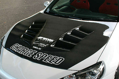 CS990HCV - CHARGE SPEED SUBARU BRZ/ SCION FRS/ TOYOTA 86 ALL MODELS CARBON VENTED HOOD