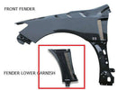 CS9735FFLGC - CHARGE SPEED 2015-2021 SUBARU WRX STI VA S4 CARBON VENTED LOWER GARNISH FOR FACTORY OR CHARGE SPEED FRONT FENDERS