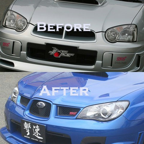 CS977FEL - CHARGE SPEED 2004-2005 SUBARU IMPREZA GD-B CHUKI PEANUT EYE MODEL FACE LIFT KIT TO 2006-2007