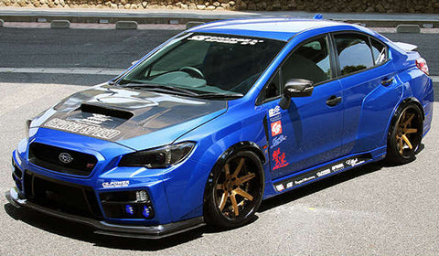 CS9735FK1AFW - CHARGE SPEED 2015-2021 SUBARU WRX/ STI TYPE 1A FRP WIDE BODY COMPLETE KIT WITH TYPE A FRP FRONT LIP