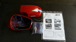 CS990ALMMR - CHARGE SPEED 2013-2020 SUBARU BR-Z ZC-6/ SCION FR-S FT-86 DOOR MIRROR FRAME WITH LED & DRL - LIGHTING RED/ FIRESTORM