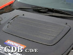 CS975HDOC - CHARGE SPEED 2006-2007 SUBARU GD-B CARBON OUTLET STYLE HOOD DUCT