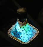 LED Bluetooth Star Shift Boot, Brake Boot & Seat Belt Covers, Comes custom made, sized to each buyers car, designed to fit universally.