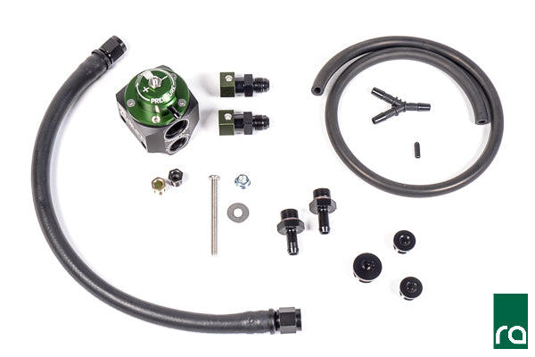 Torque Solution Braided Fuel Line Kit for -6 Aeromotive FPR and