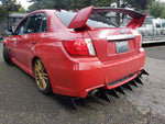 2011-2014 SUBARU WRX/STI REAR DIFFUSER V2 SEDAN ONLY