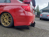 2011-2014 SUBARU WRX/STI REAR DIFFUSER V2 SEDAN ONLY