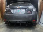 2011-2014 SUBARU WRX/STI REAR DIFFUSER V2 HATCH ONLY