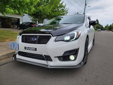 2012-2016 SUBARU IMPREZA FRONT SPLITTER V2