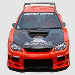 CS975FKW - CHARGE SPEED 2006-2007 SUBARU IMPREZA GD-F NEW EYE WIDE BODY FULL BUMPER KIT WITH 3-D CARBON