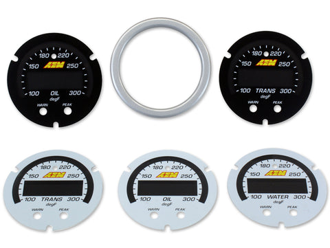 X-Series 300F/150C Water/Trans/Oil Temp Gauge Accessory