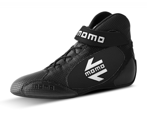 MOMO GT Pro Racing Shoe Black Size 43