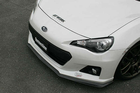 CS990FL1C - CHARGE SPEED 2013-2016 SUBARU BR-Z ZC-6 ZENKI MODEL BOTTOM LINES TYPE 1 CARBON FRONT LIP