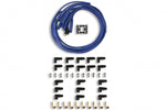 ACCEL Spark Plug Wire Set- 8mm - Blue Wire with Blue Straight Boots