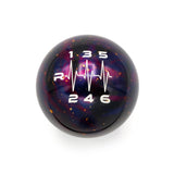 PURPLE COSMIC SPACE - 6 SPEED HEARTBEAT ENGRAVING (LEFT REVERSE) - MAZDA FITMENT