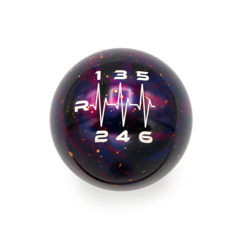 PURPLE COSMIC SPACE - 6 SPEED HEARTBEAT (REVERSE LEFT)