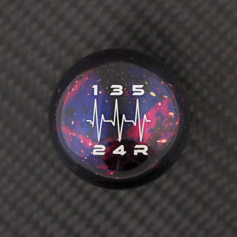 PURPLE COSMIC SPACE - 5 SPEED HEARTBEAT - Ford Focus/Fiesta ST/RS (12x1.25mm) & Ford Mustang '15+ (12x1.25mm)