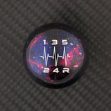 PURPLE COSMIC SPACE - 5 SPEED HEARTBEAT ENGRAVING - MAZDA FITMENT