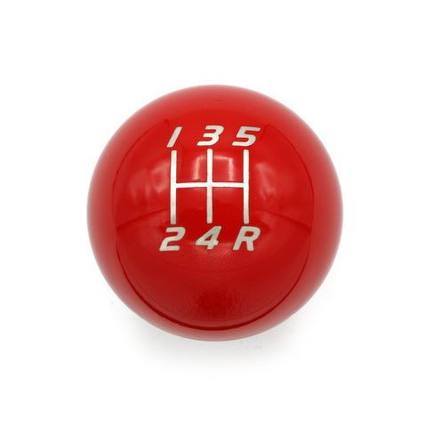 GLOSS RED WEIGHTED - 5 SPEED VELOCITY ENGRAVING - HONDA FITMENT