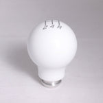 GLOSS WHITE WEIGHTED - 5 SPEED VELOCITY ENGRAVING - NISSAN FITMENT