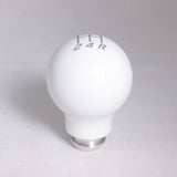 GLOSS WHITE WEIGHTED - 5 SPEED VELOCITY ENGRAVING - HONDA FITMENT