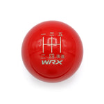 GLOSS RED WEIGHTED - 5 SPEED WRX ENGRAVING - 5 SPEED WRX FITMENT