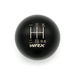 MATTE BLACK WEIGHTED - 5 SPEED WRX ENGRAVING - 5 SPEED WRX FITMENT