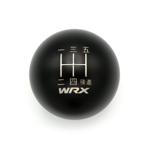 MATTE BLACK WEIGHTED - 5 SPEED WRX ENGRAVING - 5 SPEED WRX FITMENT